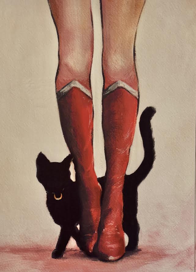 Moon Boots fine art print