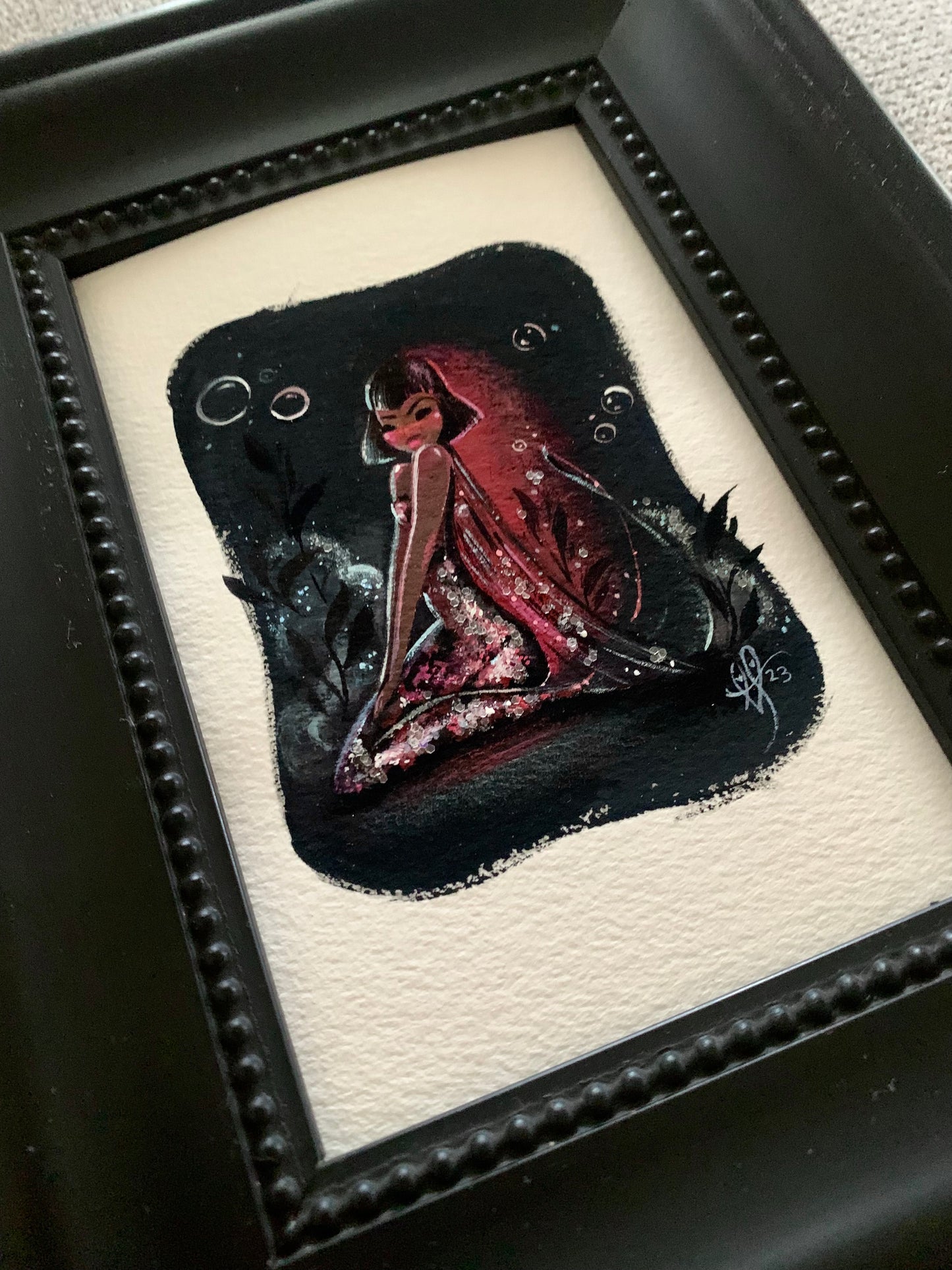 Revenge of the Fifth gouache painting