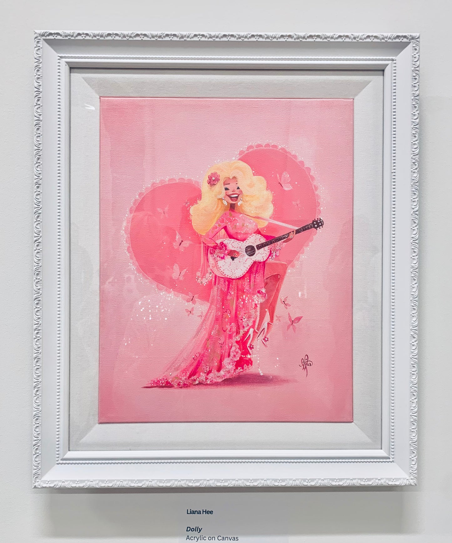 Dolly original acrylic painting