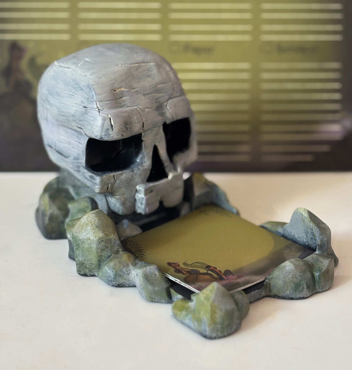 Skull Rock Sticky Note Holder 6