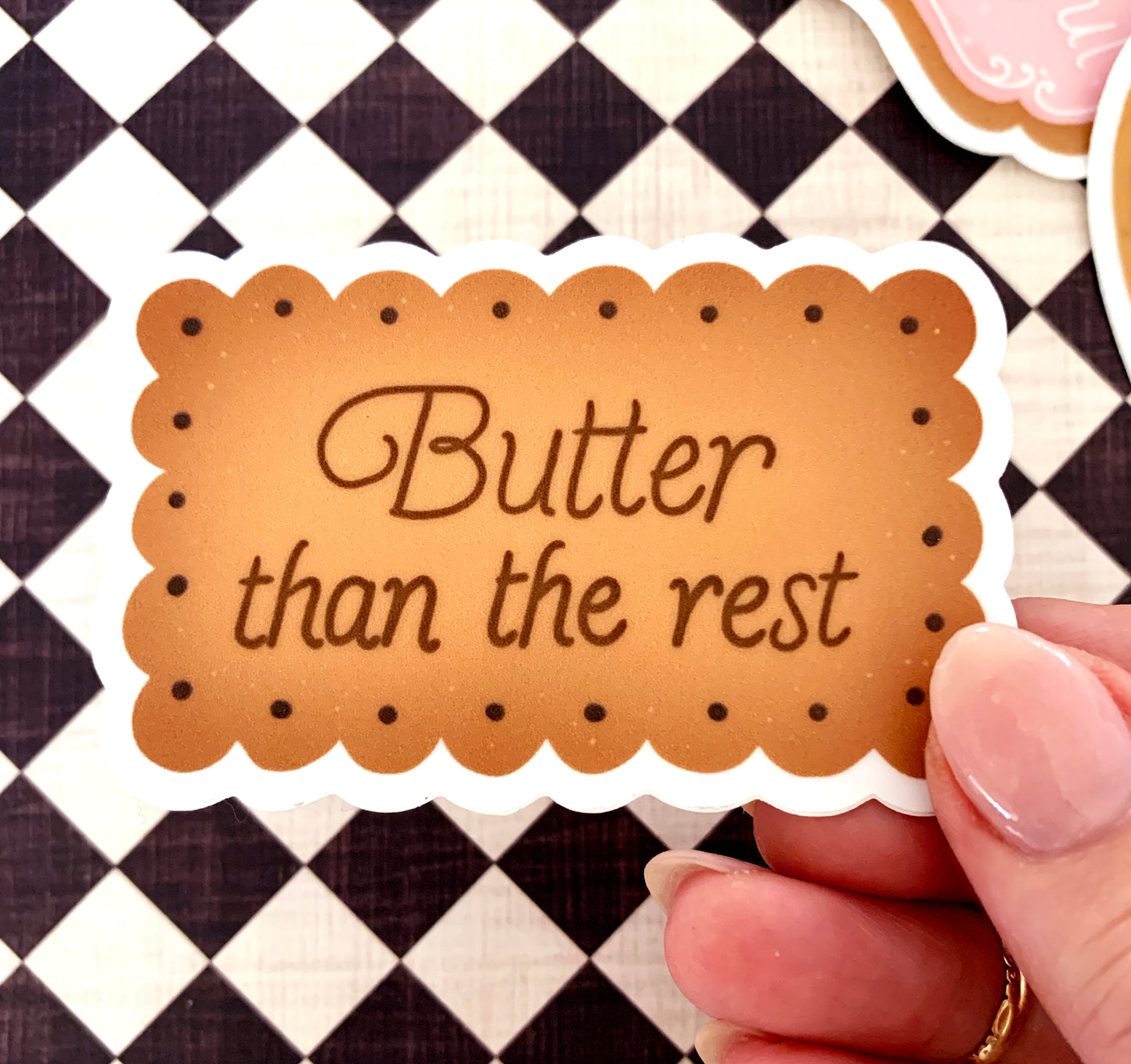 Butter Biscuit vinyl sticker