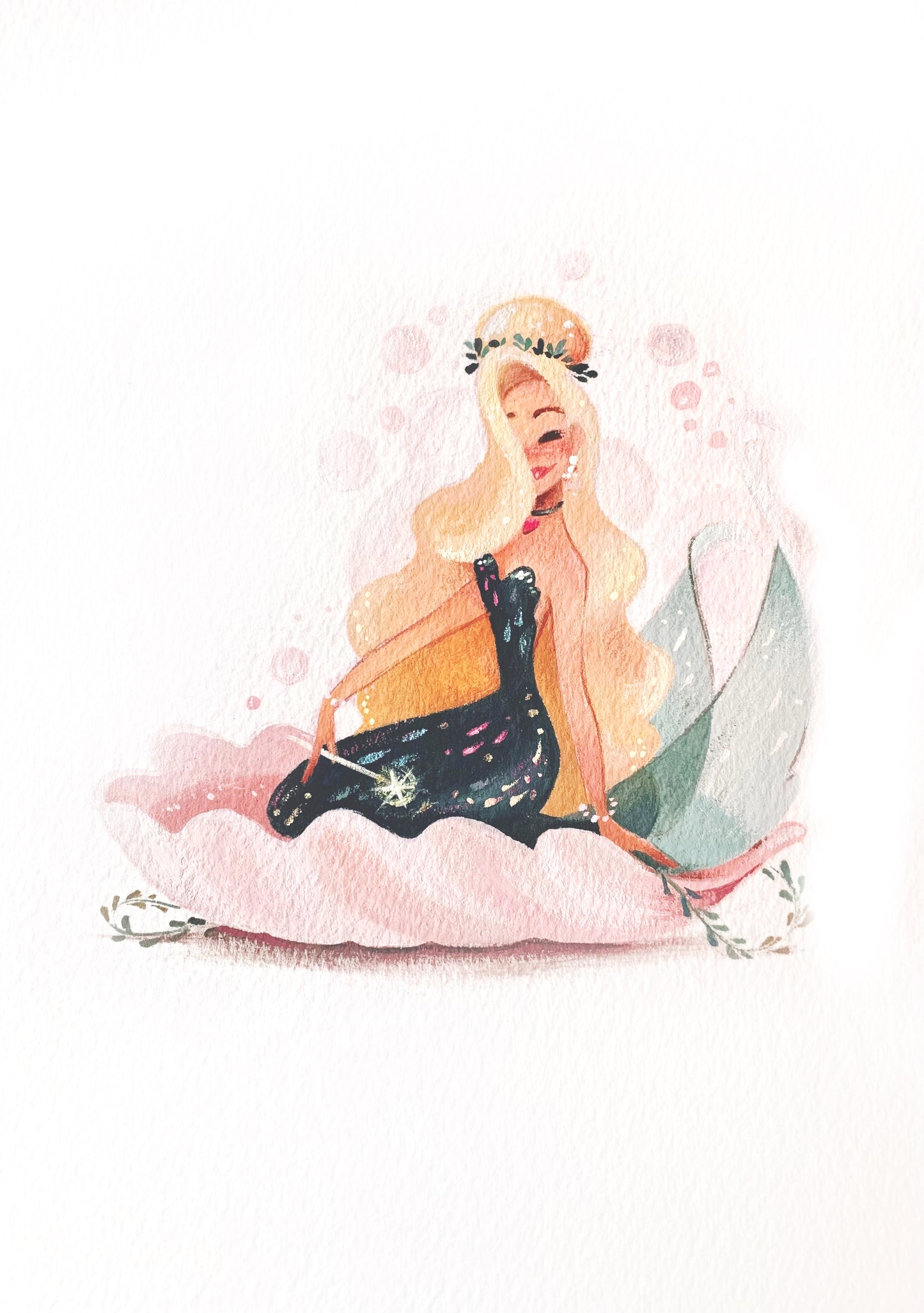 Catalina mermaid fine art print