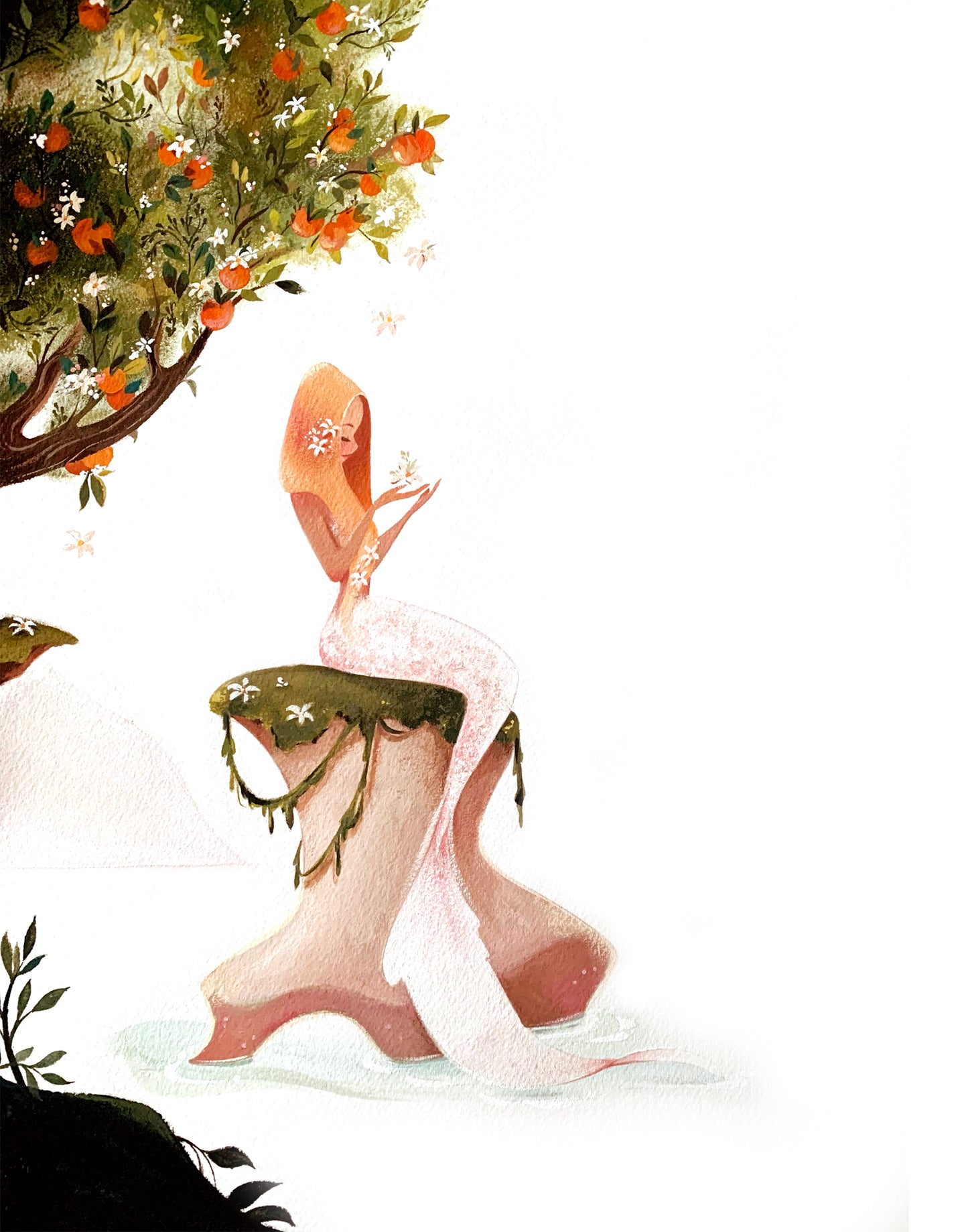 Corsica mermaid fine art print