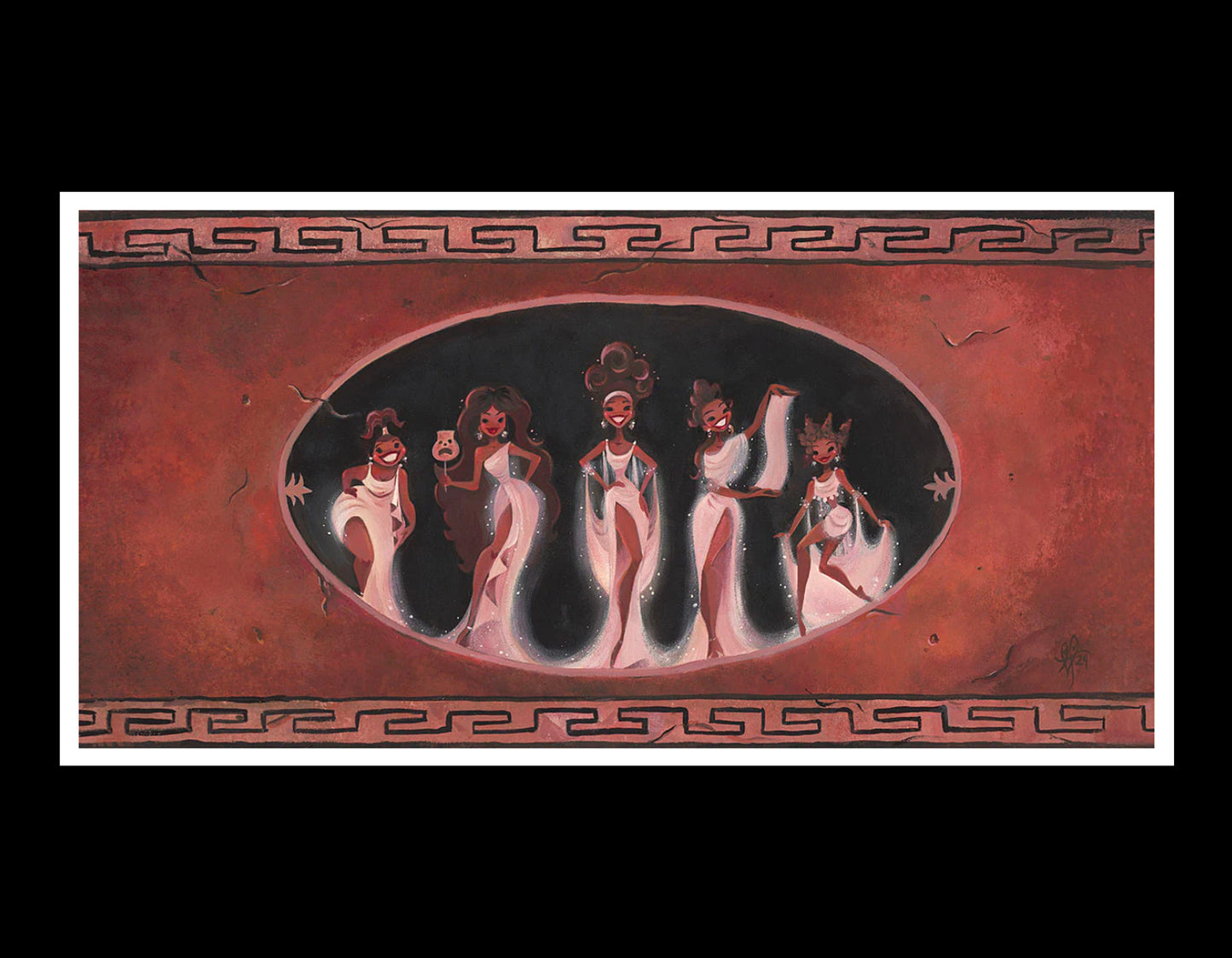The Muses fine art print