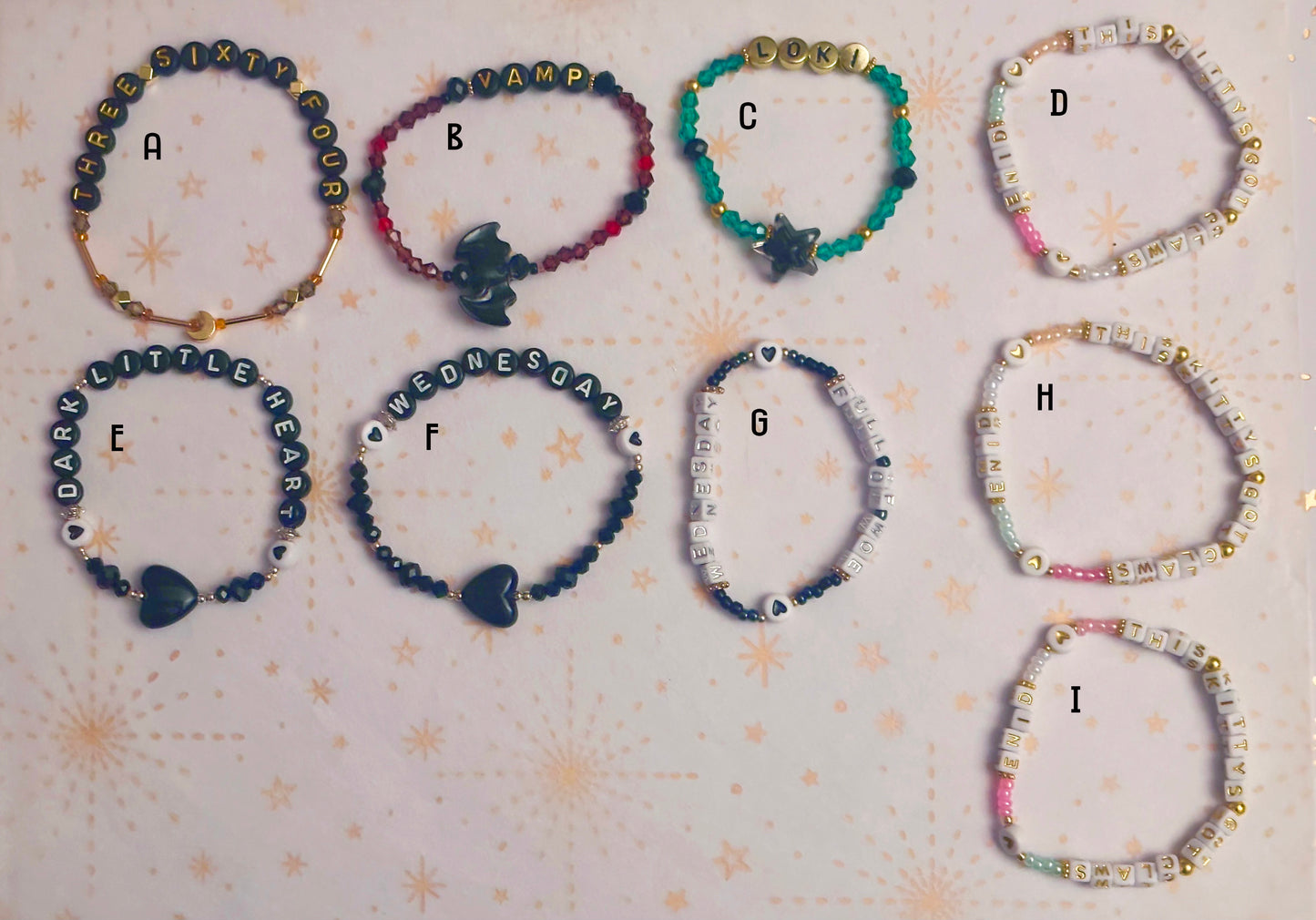 Dark TV Shows Beaded Bracelets