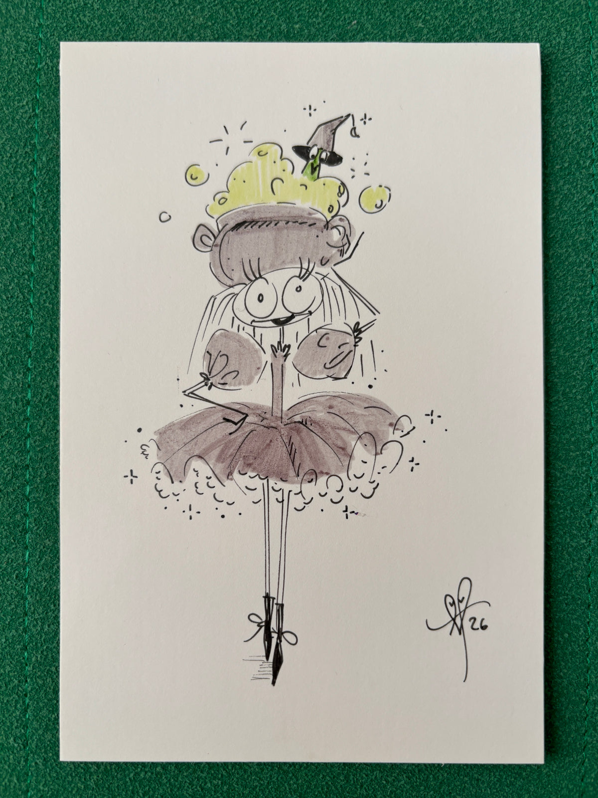 Witchy drawing #13