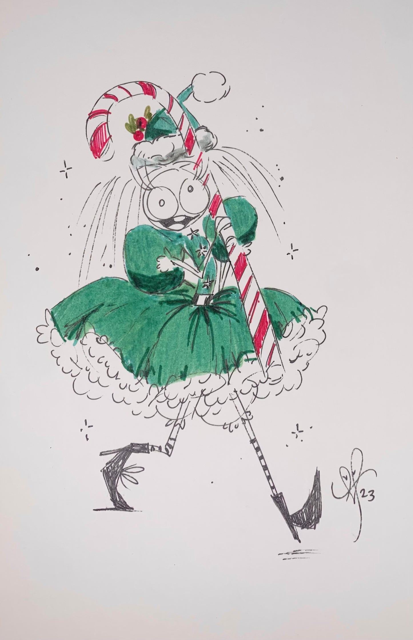 Candy Cane sketch