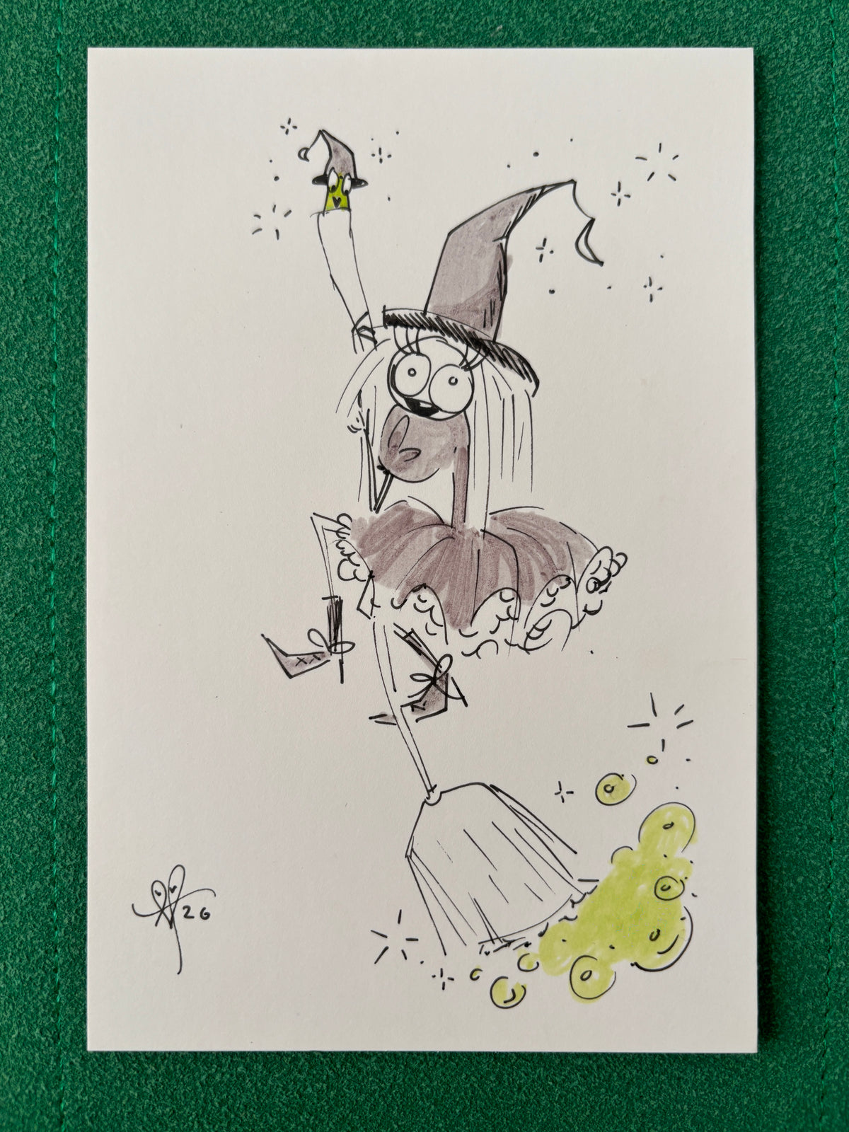 Witchy drawing #12
