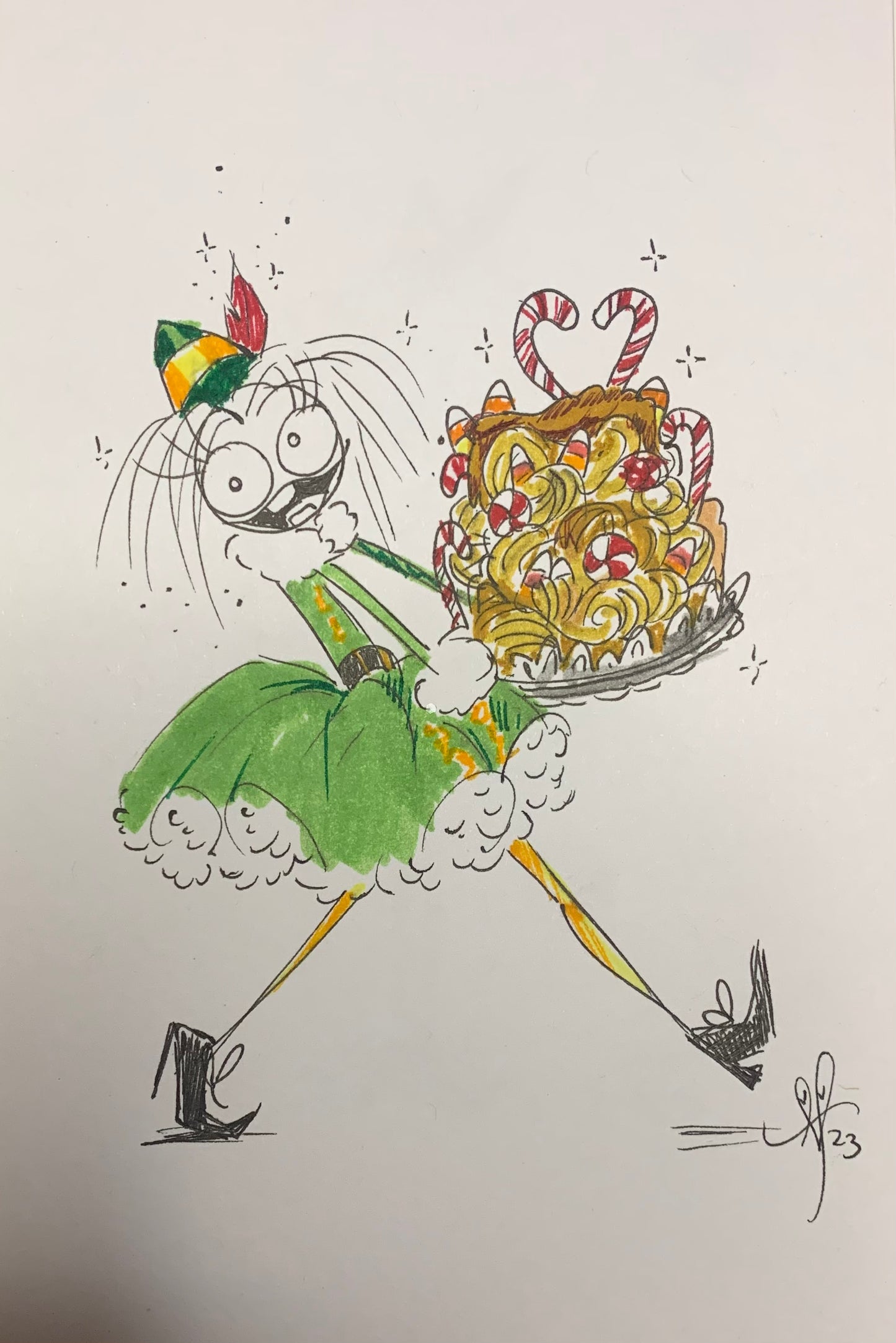 Four Main Food Groups sketch