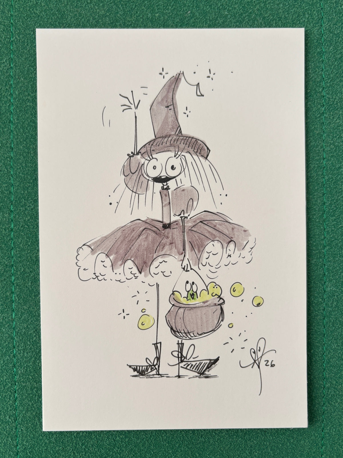 Witchy drawing #9