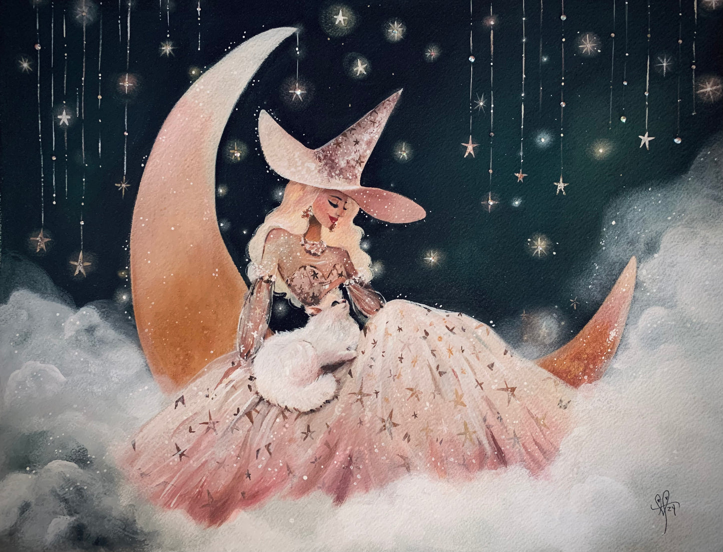 Fawn Glamour Witch fine art print