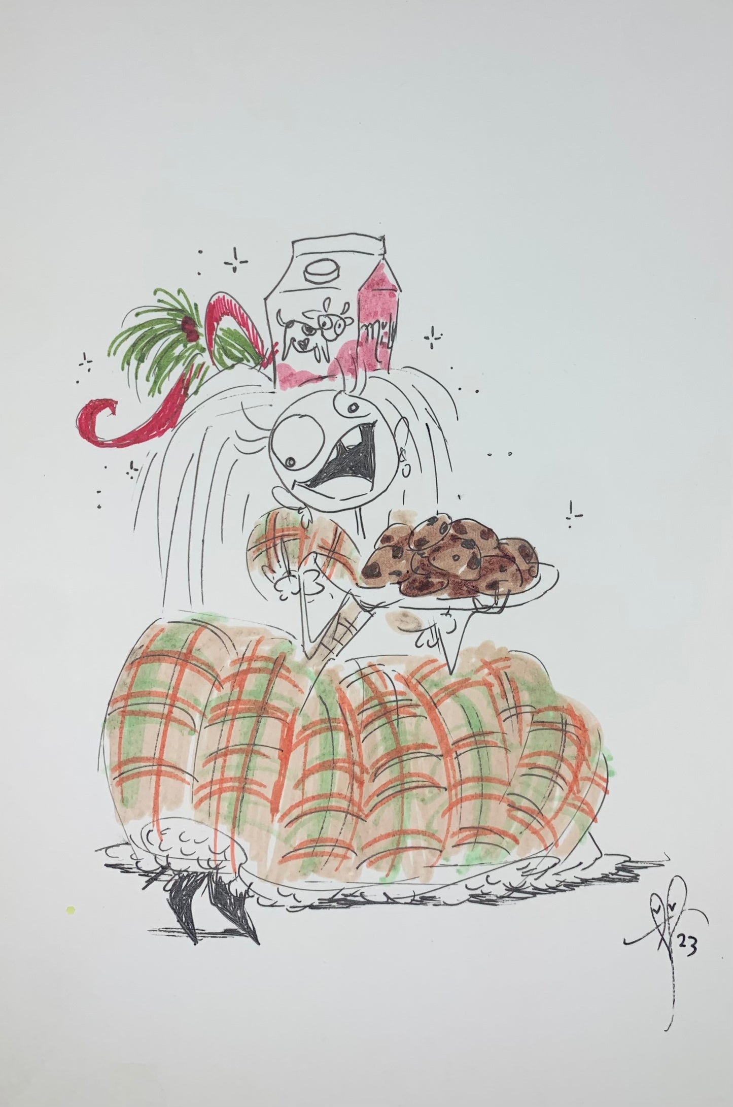 Milk and Cookies sketch