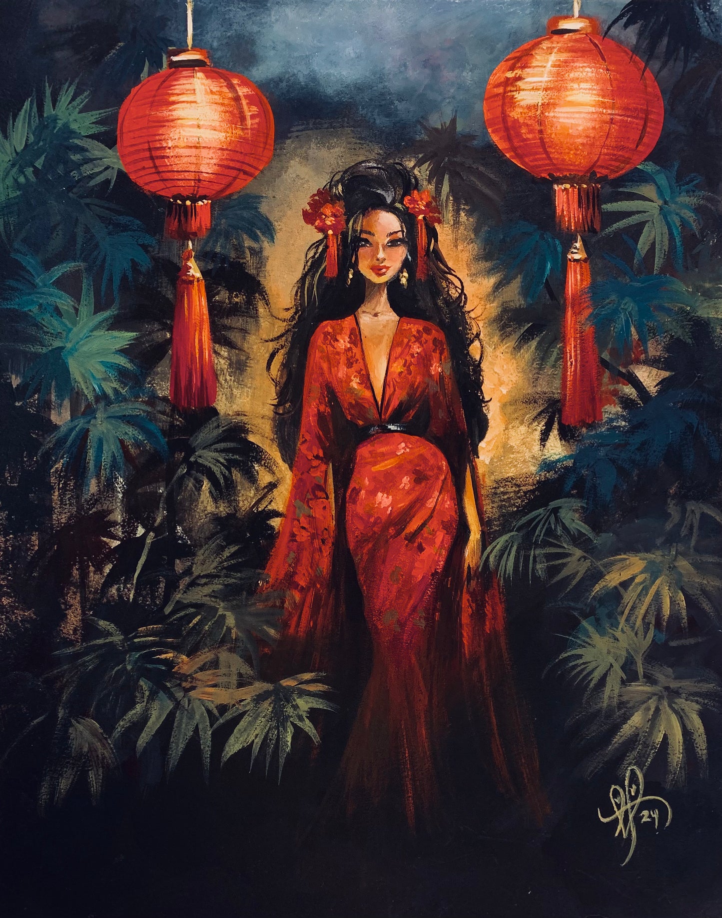 Lantern fine art print