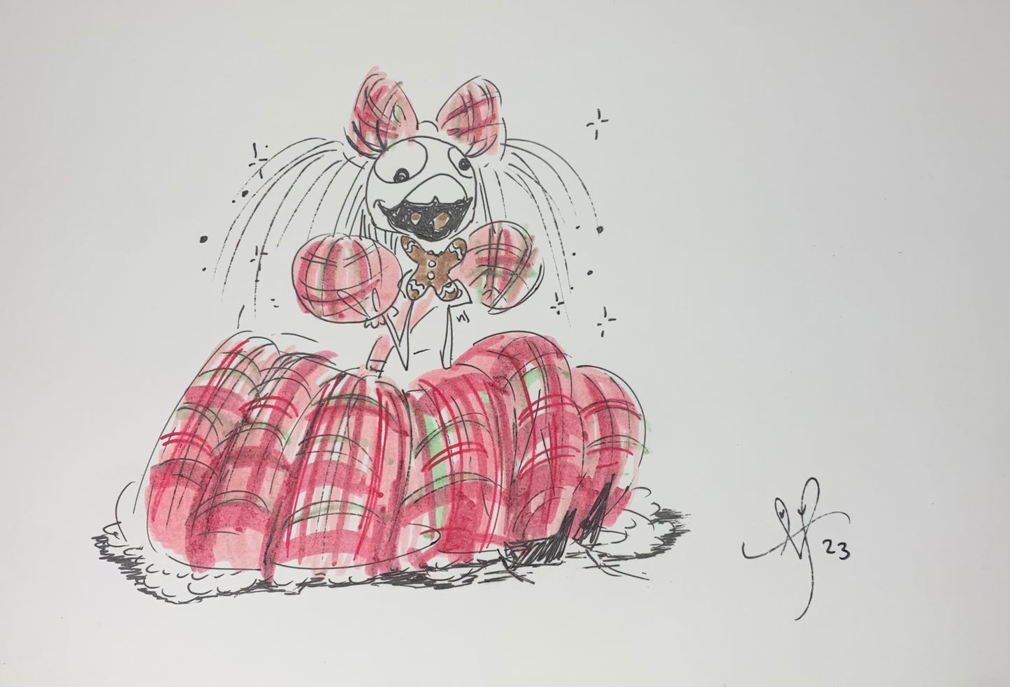 Gingerbread Man sketch