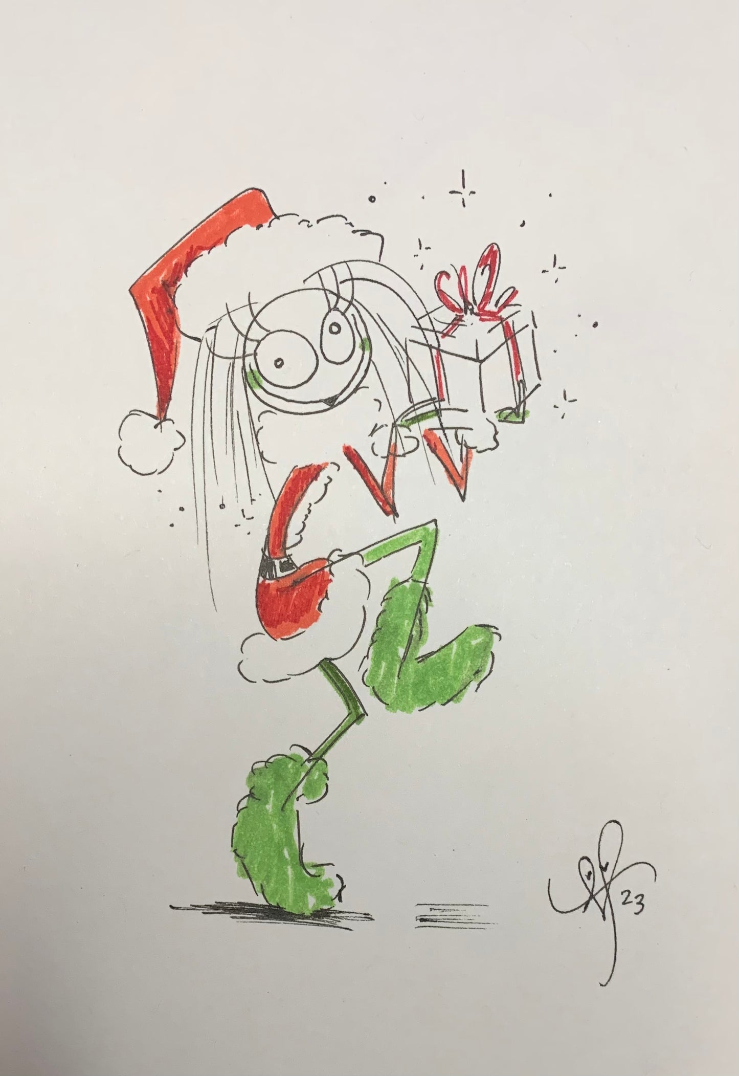 Grinch sketch