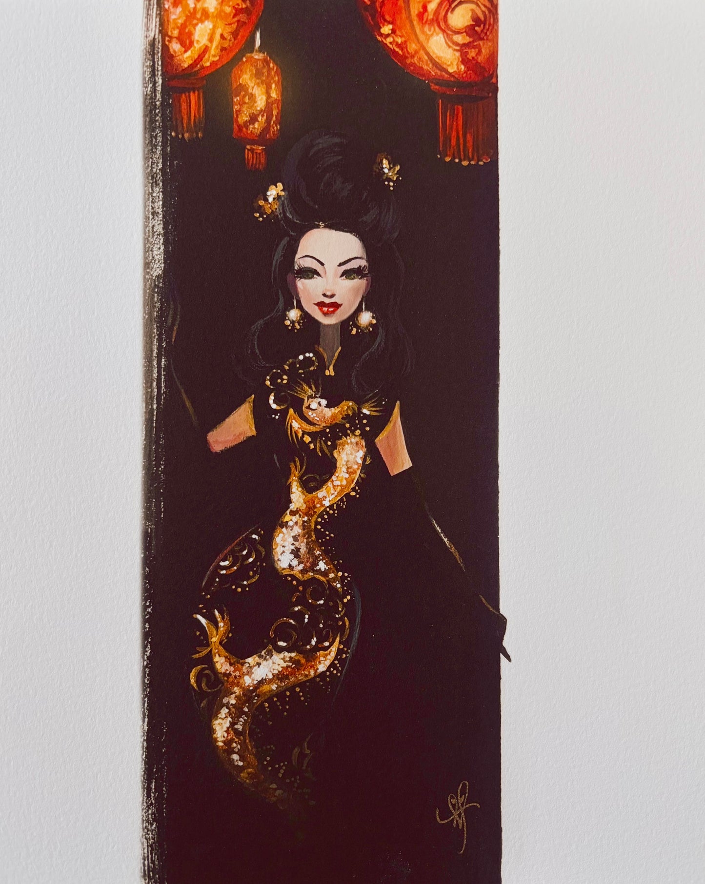 Golden Dragon fine art print