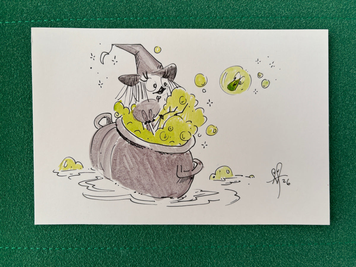 Witchy drawing #3