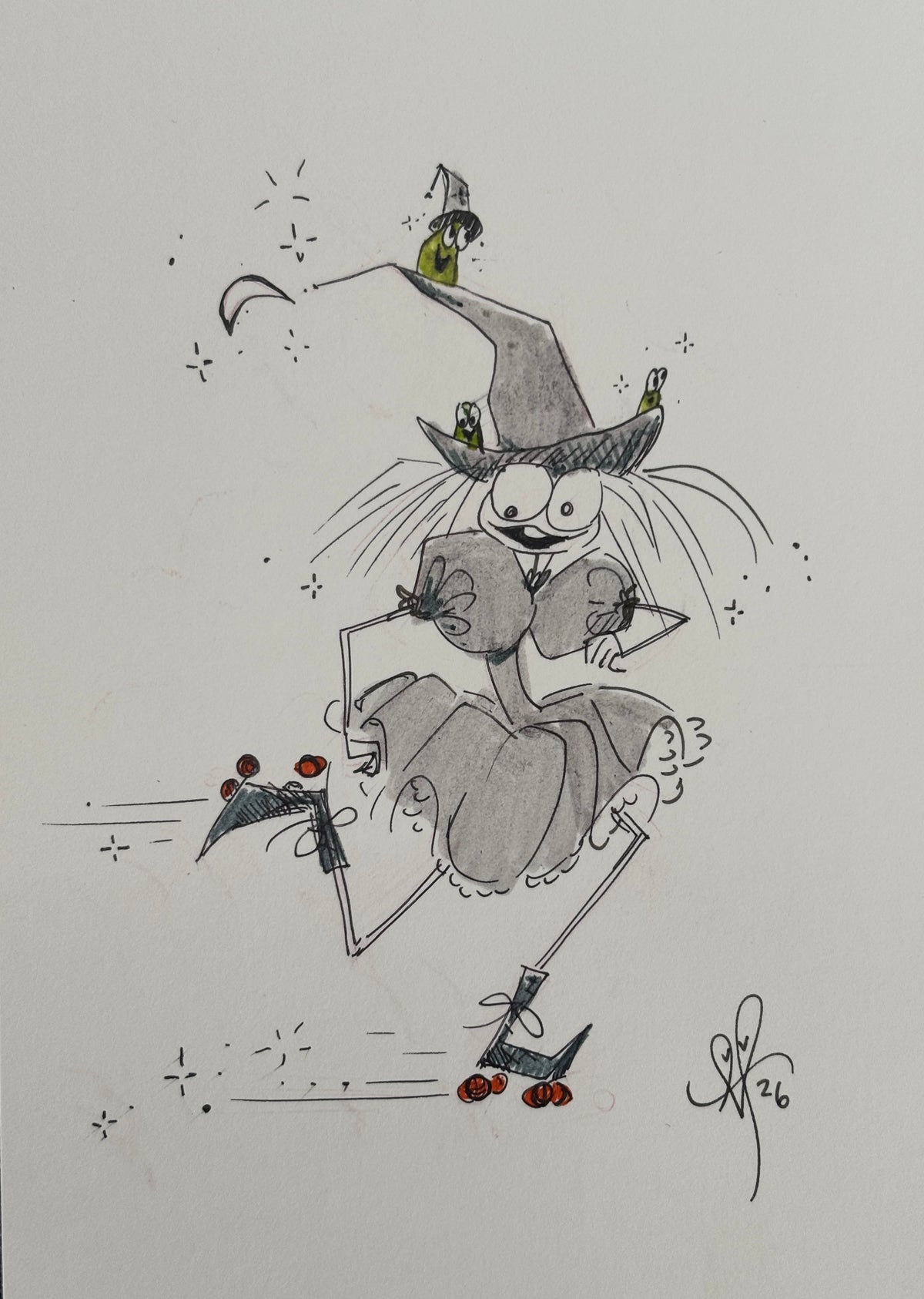 Witchy drawing #15