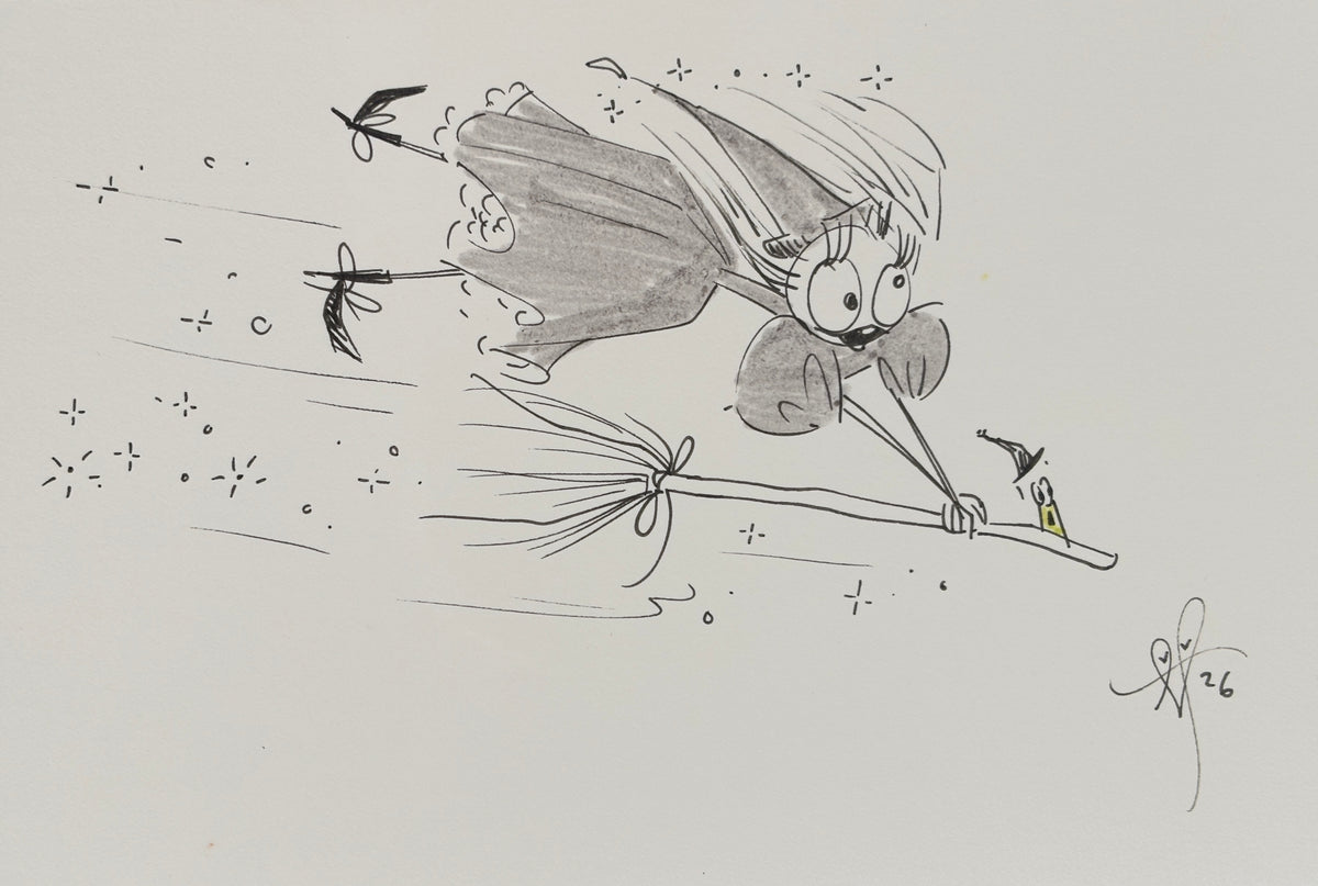 Witchy drawing #21