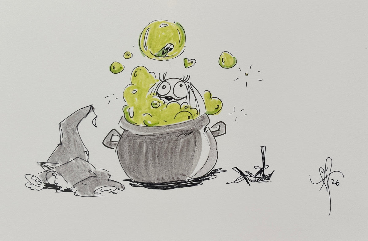 Witchy drawing #24