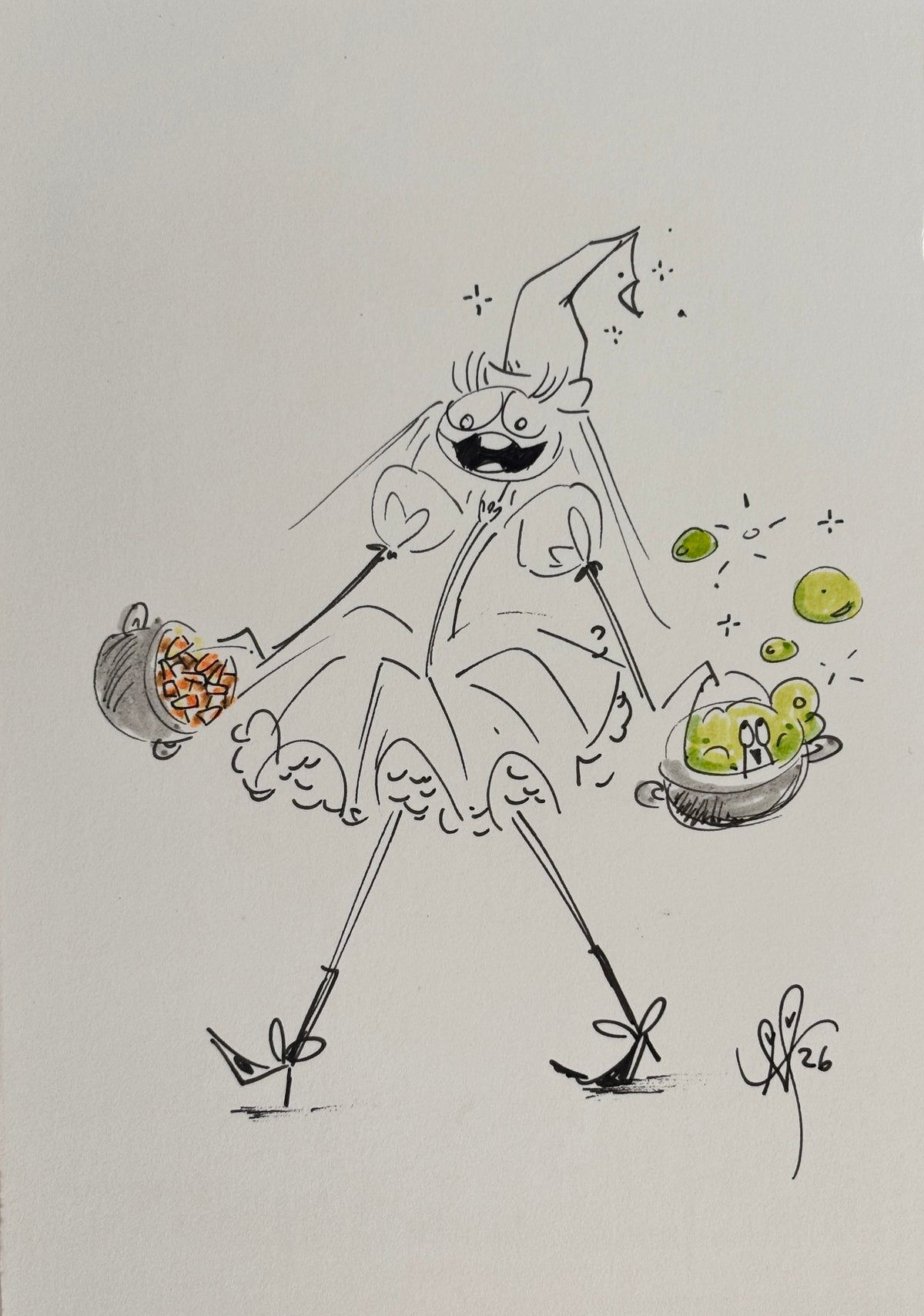 Witchy drawing #25