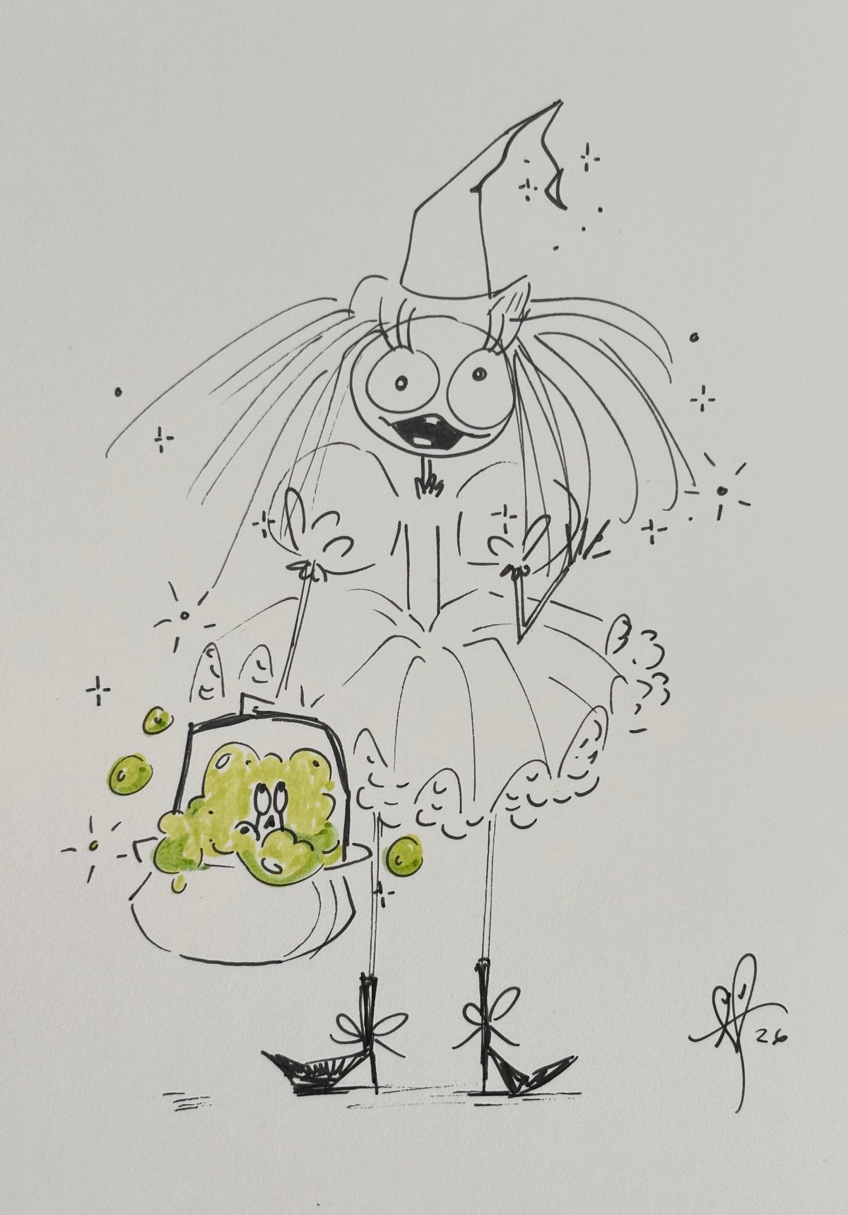 Witchy drawing #27