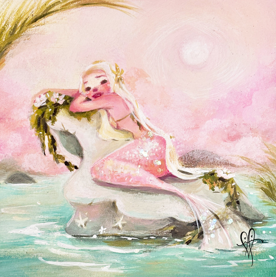 Lounge Mermaid fine art print
