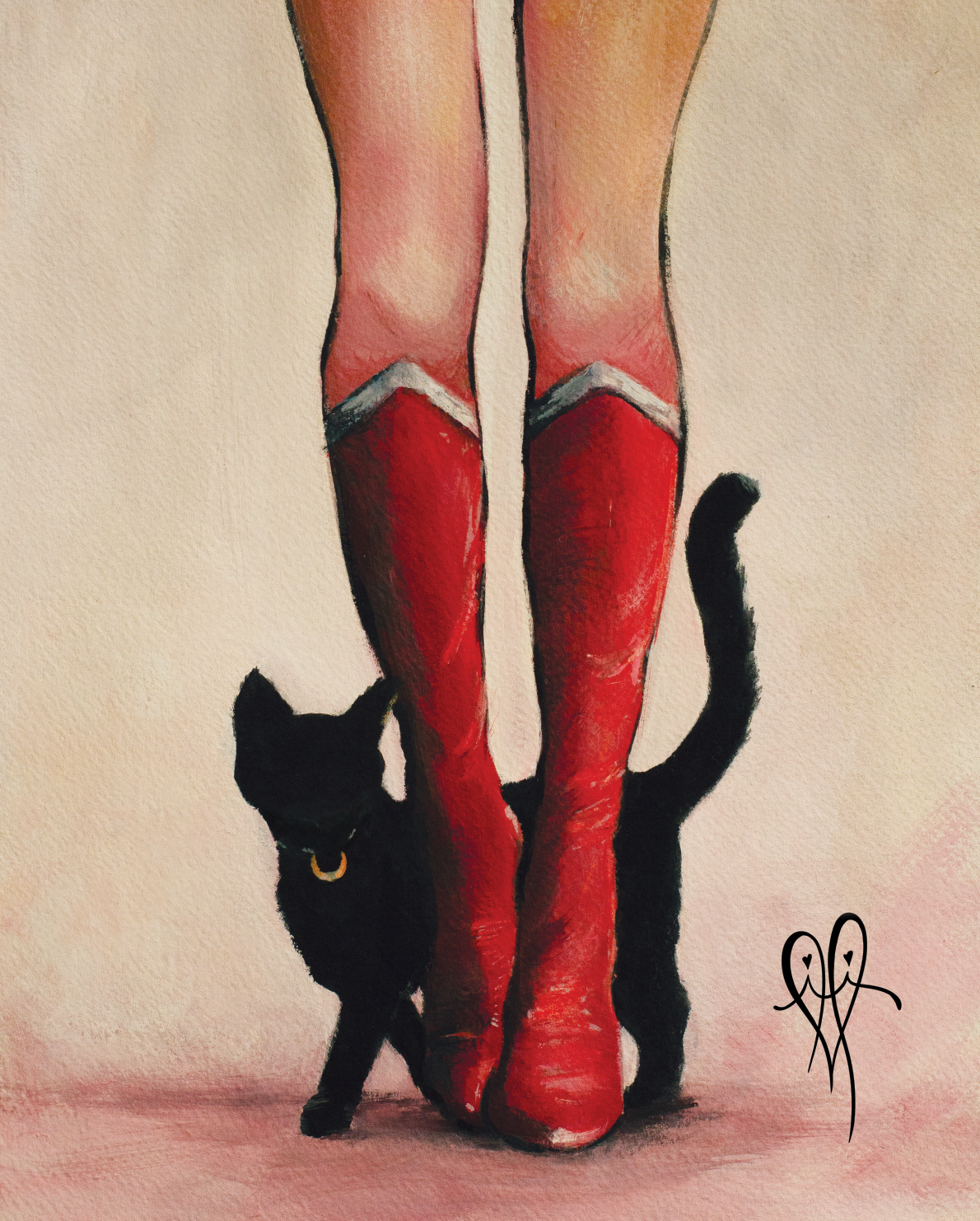 Moon Boots fine art print