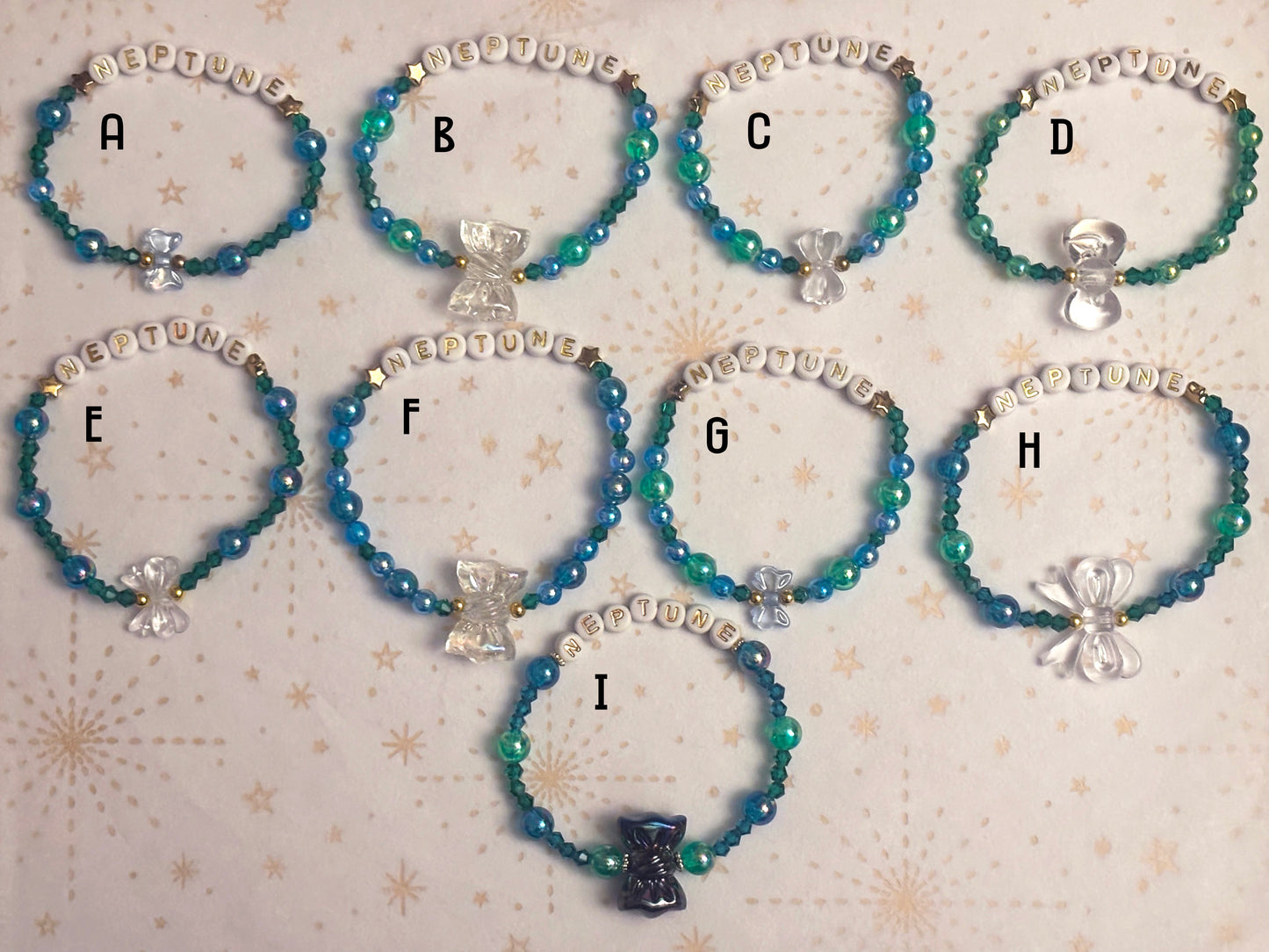 Sailor Neptune Beaded Bracelets