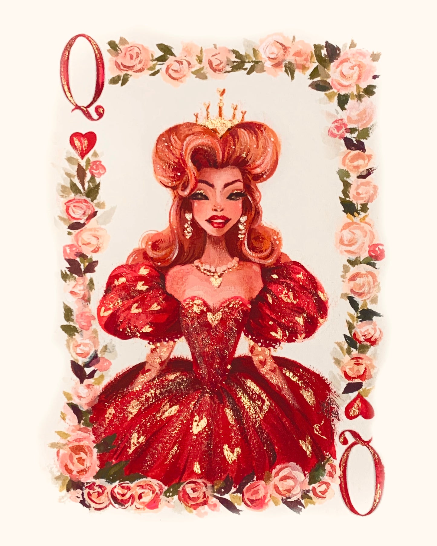 Queen of Hearts fine art print