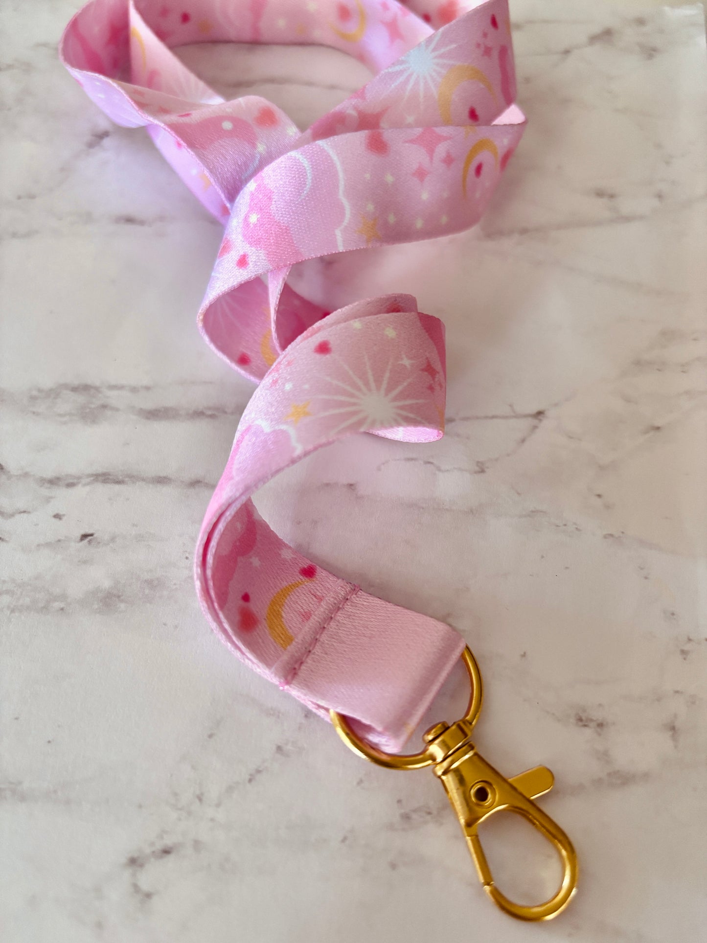 Moon Crystal Lanyard