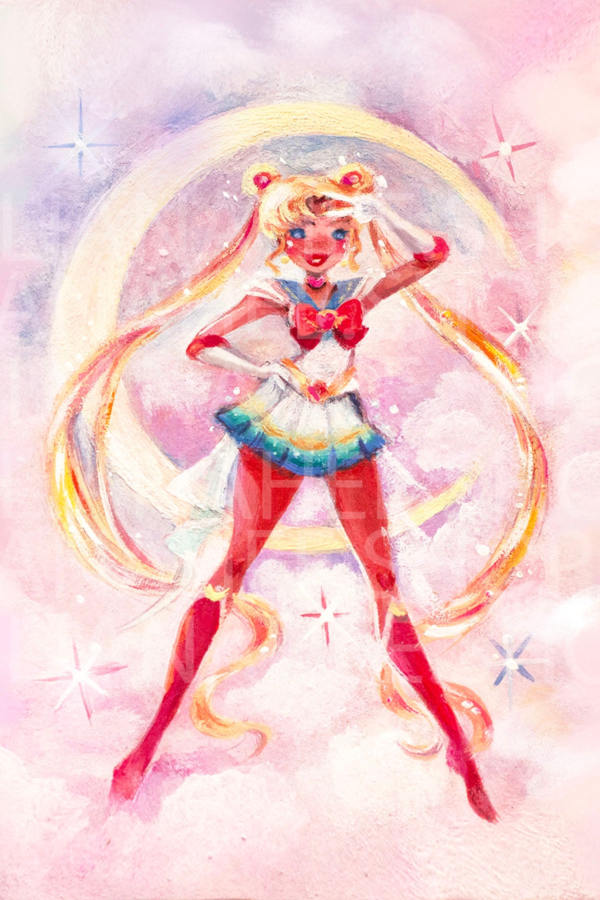 Sailor Moon fine art print - SHOW LISTING