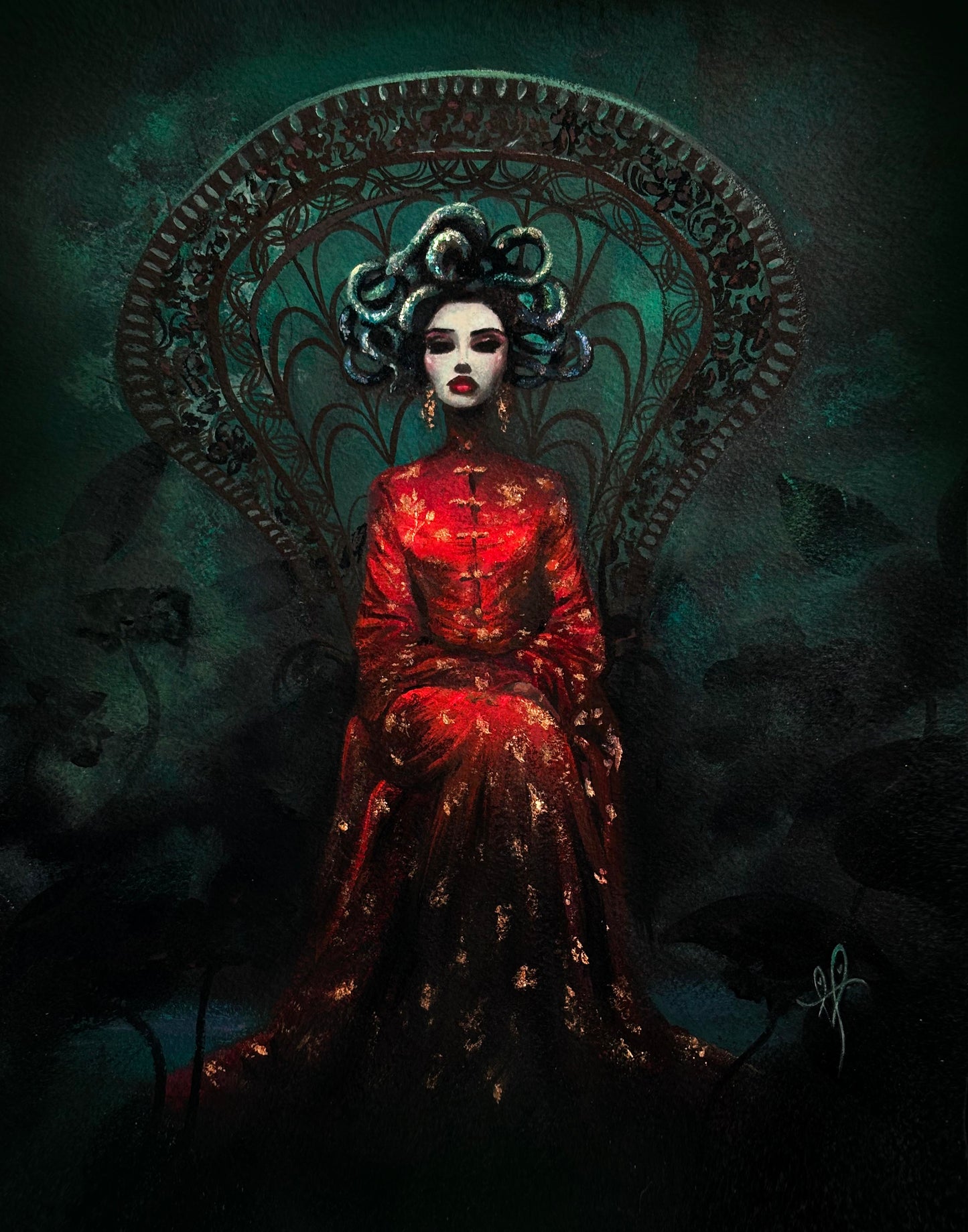 Serpentine fine art print