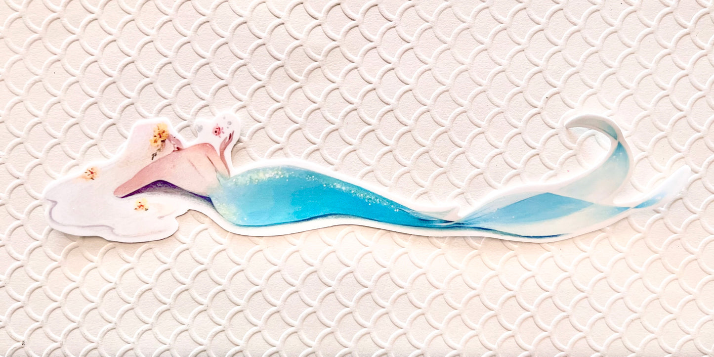 Tahiti Mermaid vinyl sticker