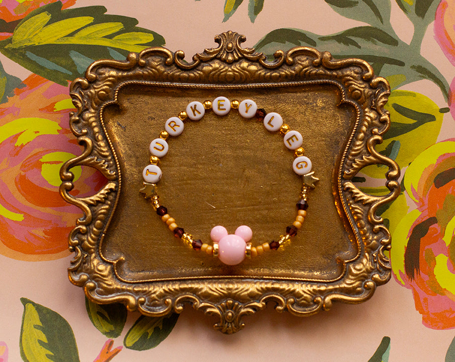 Turkey Leg beaded bracelet