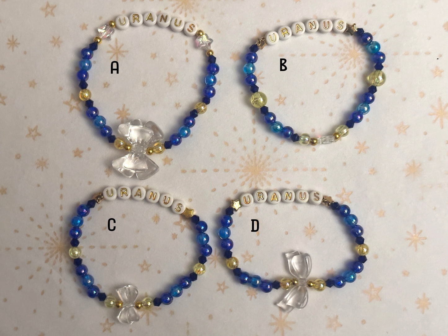 Sailor Uranus Beaded Bracelets