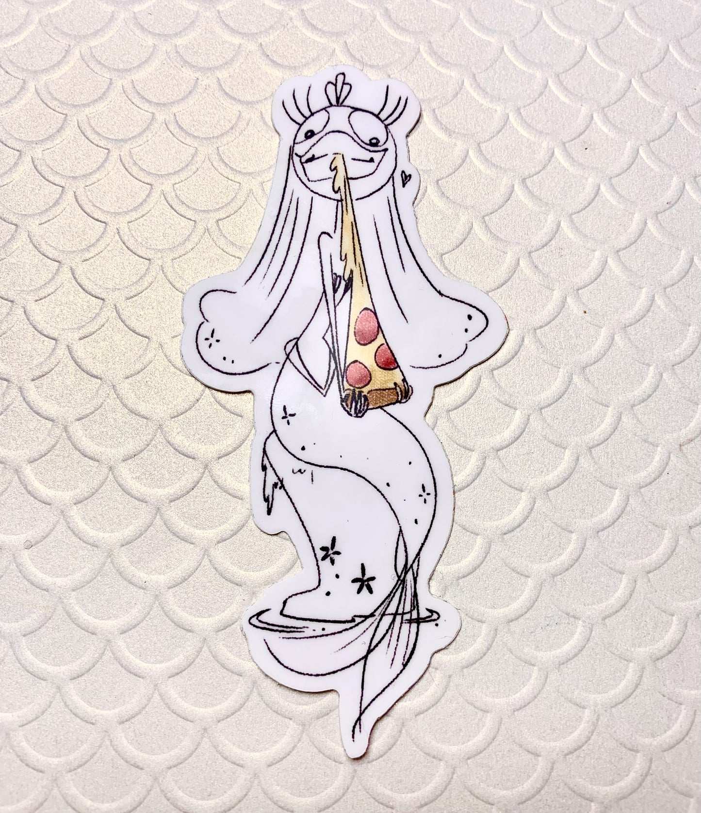 Pizza sticker