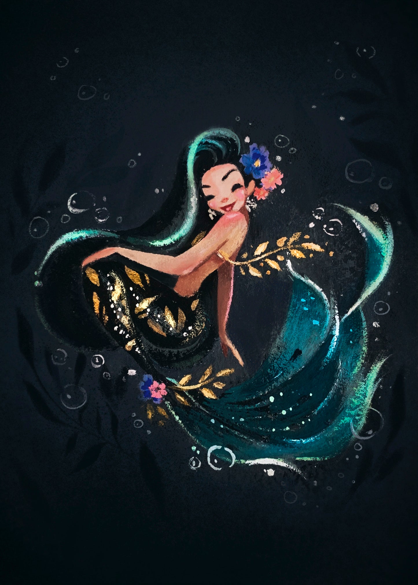 Limited Edition Mermay 3 fine art print