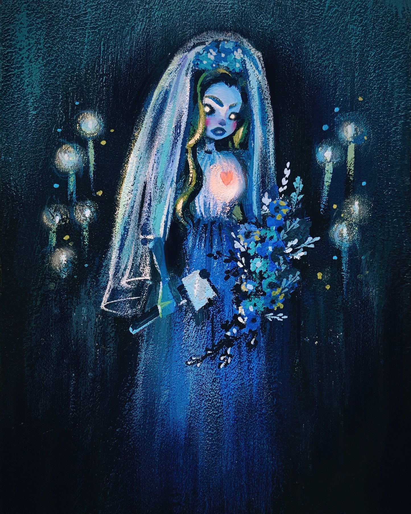 Black Widow Bride fine art print