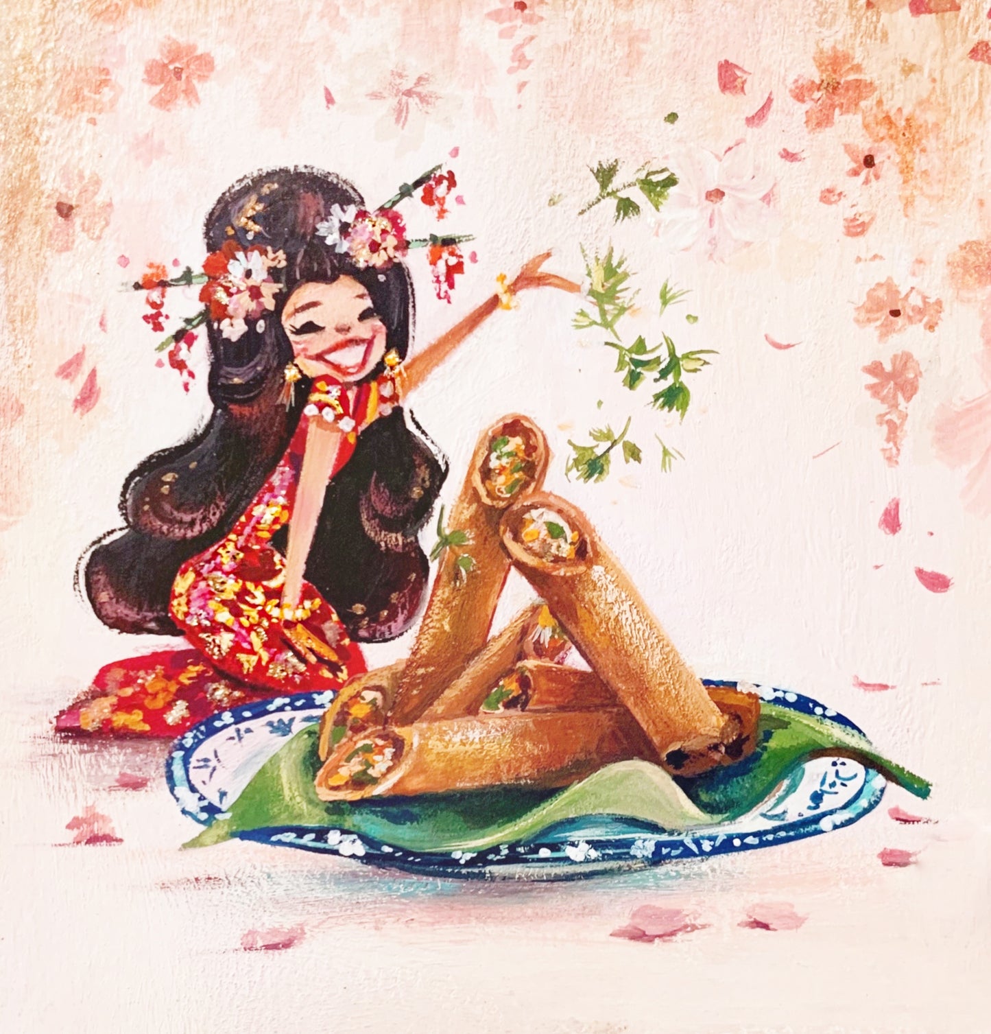 Spring Rolls fine art print