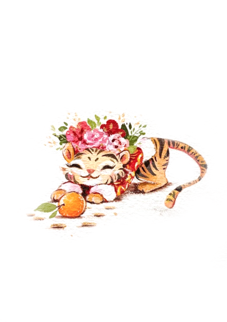 Mini Tiger fine art print