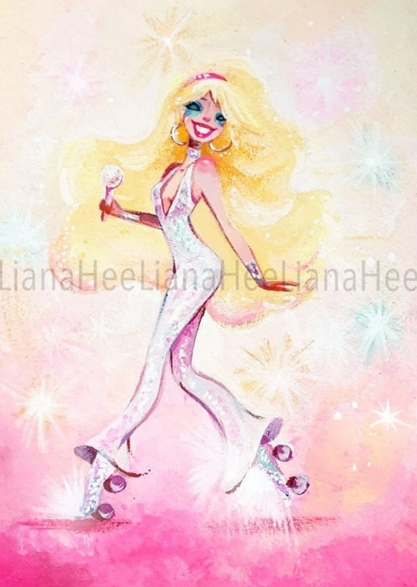 Limited Edition Dazzler fine art print