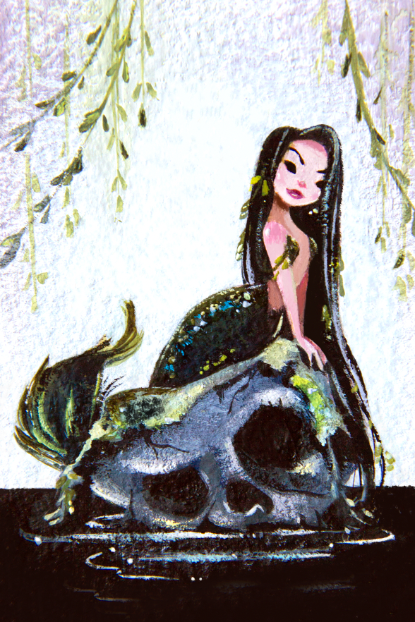 Skull Rock fine art Mini Print