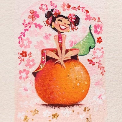 Happiness fine art print