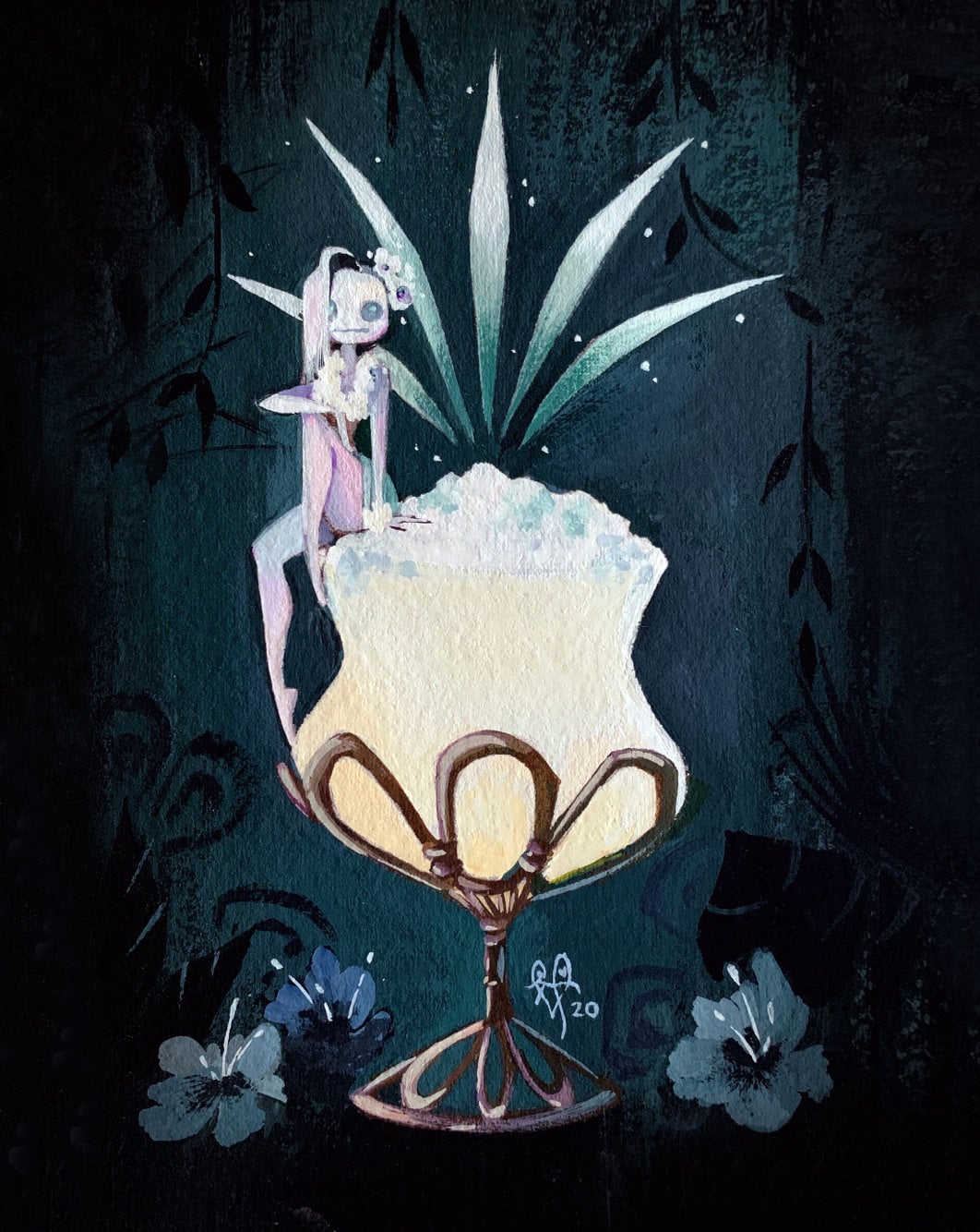 Piña Ghoulada fine art print