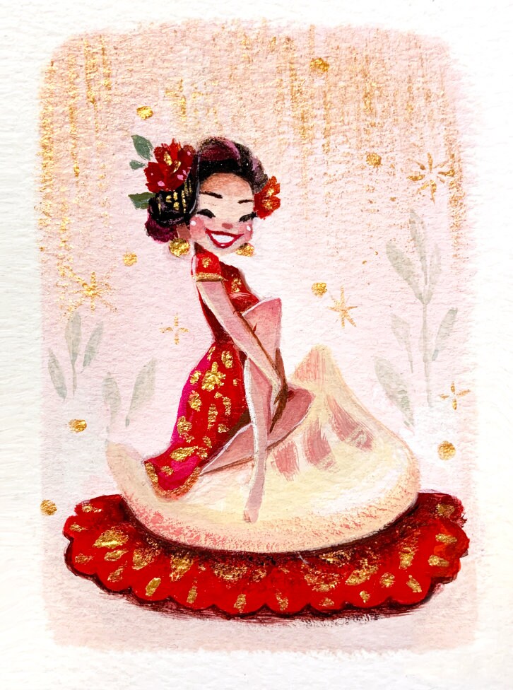 Dumpling fine art print