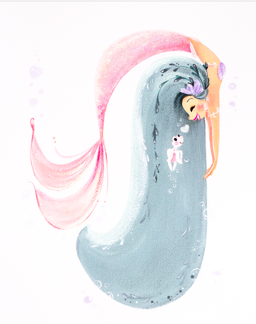 Sea Somersault fine art print