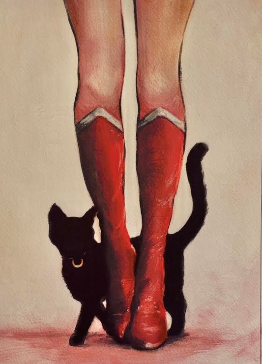 Moon Boots fine art print