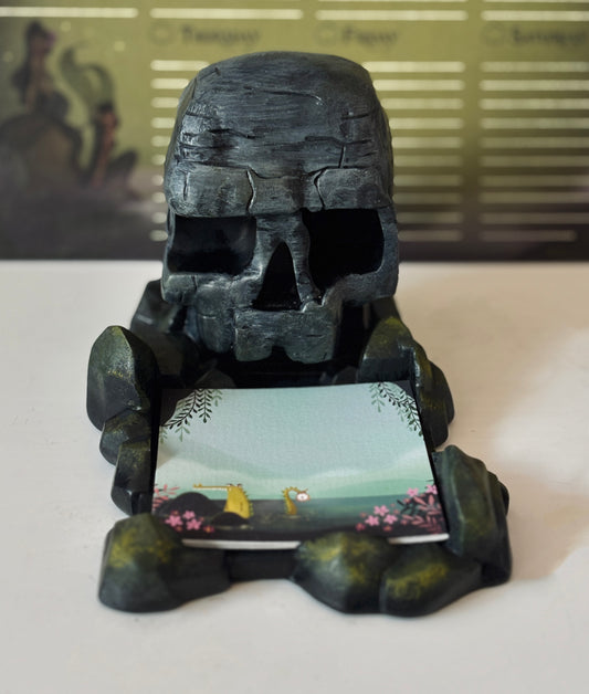 Skull Rock Sticky Note Holder 2