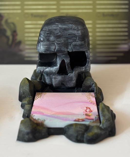 Skull Rock Sticky Note Holder 3